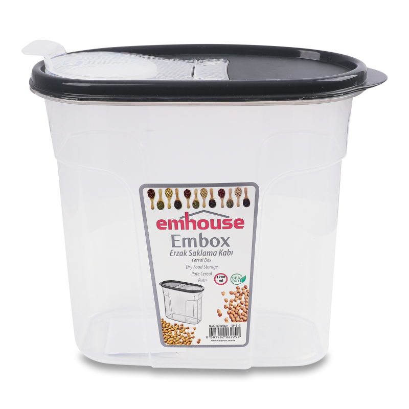 Контейнер д/сипучих продуктів 1,7л EP-512 BMG House