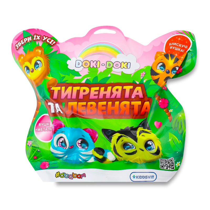 Іграшка-сюрприз м”яка Докі-Докі Зайчики та пташки 40/CN23 #Sbabam