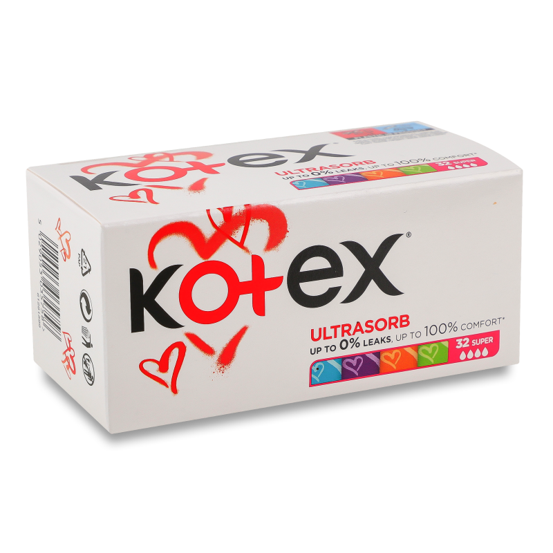 Тампони супер 32шт Котекс