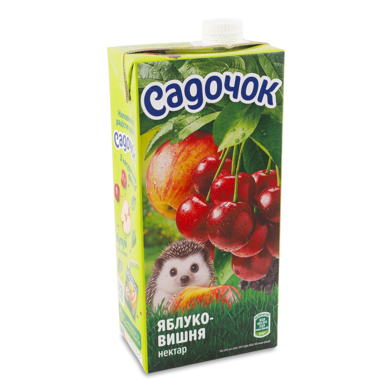 Нектар яблучно-вишневий 0,95л т/слім Садочок