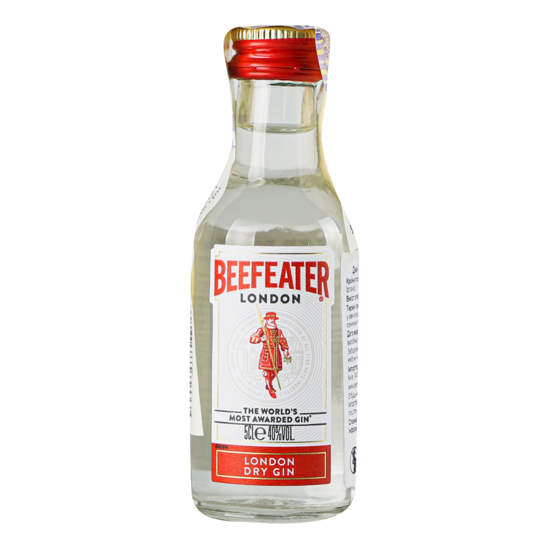 Джин 0.05л 40% London Beefeater бут Beefeater(5000299618851): купить в ...