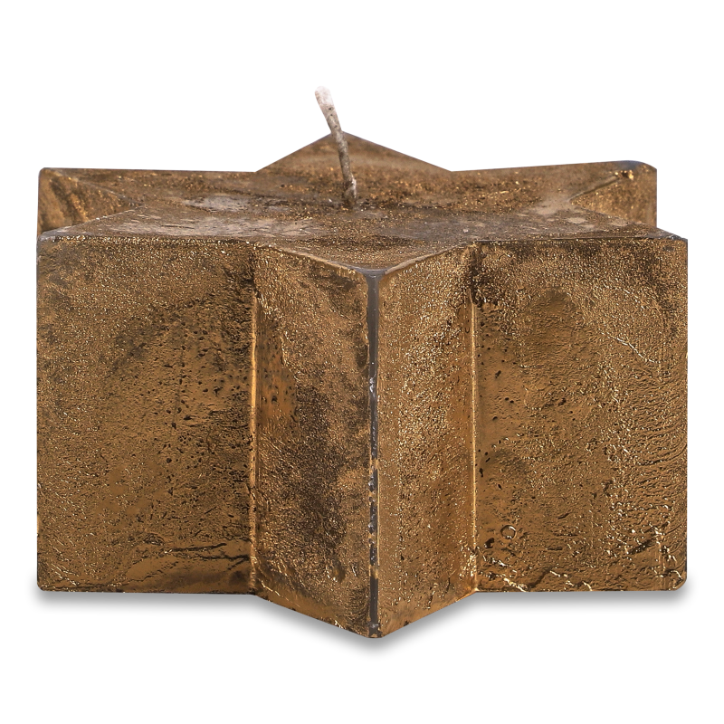 Свічка Зірка золото SD 09*04/1-9.2 Candy Light