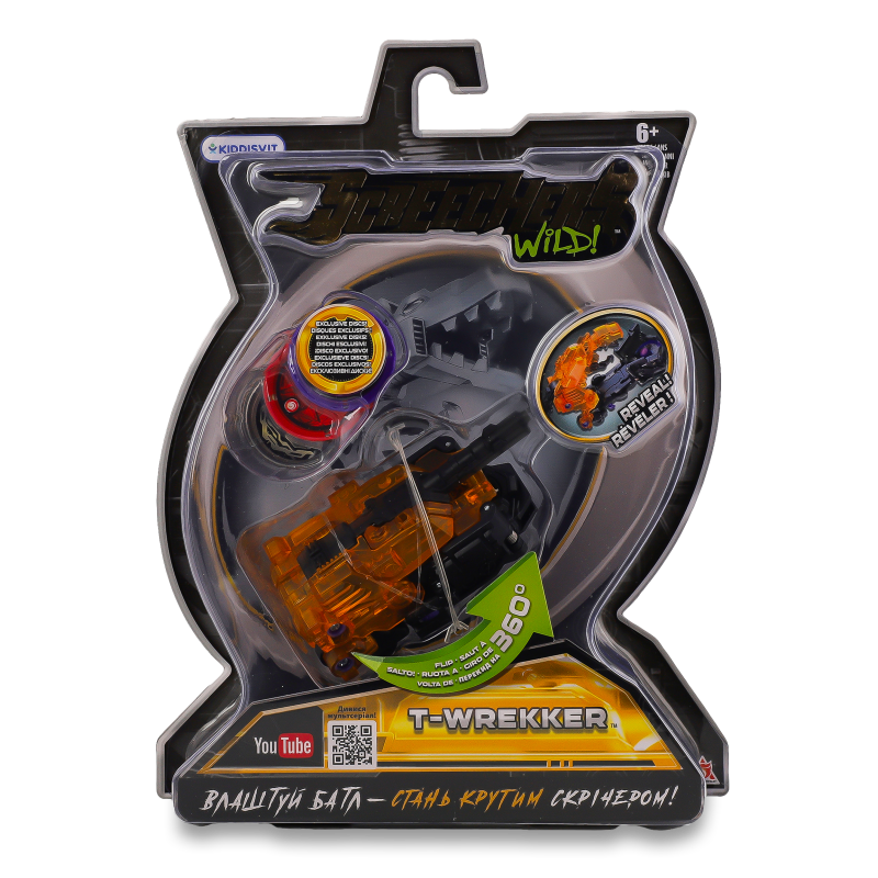 Іграшка Машинка-трансформер L2 Ті-Реккет Скрічерс Вілд