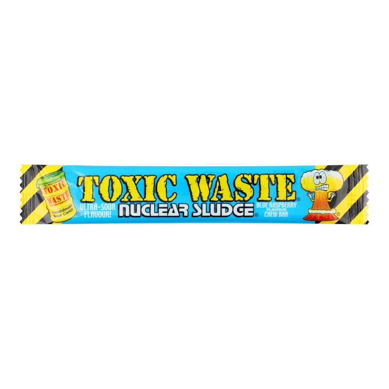 Цукерки жувальні полоски зі смаком ожини Toxic Waste м/у