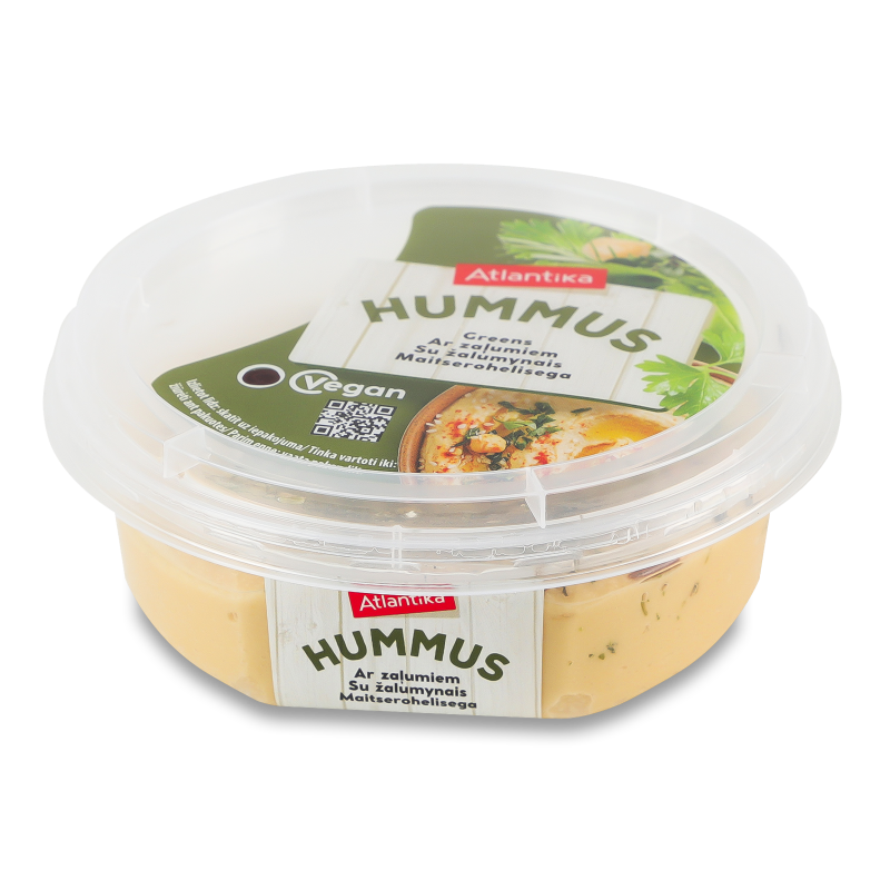 Хумус з зеленню 200г Atlantika