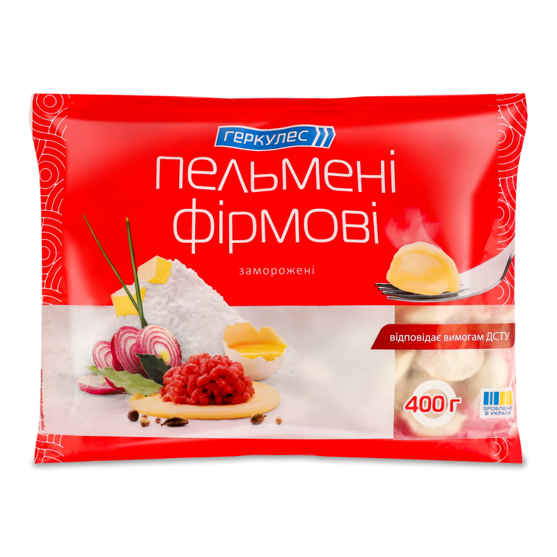 Пельмені Фірмові 400г Геркулес