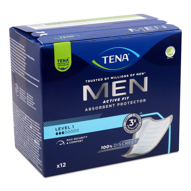 Прокладки урологічні Мен Актів Фіт левел 1 д/чоловіків 12шт Тена