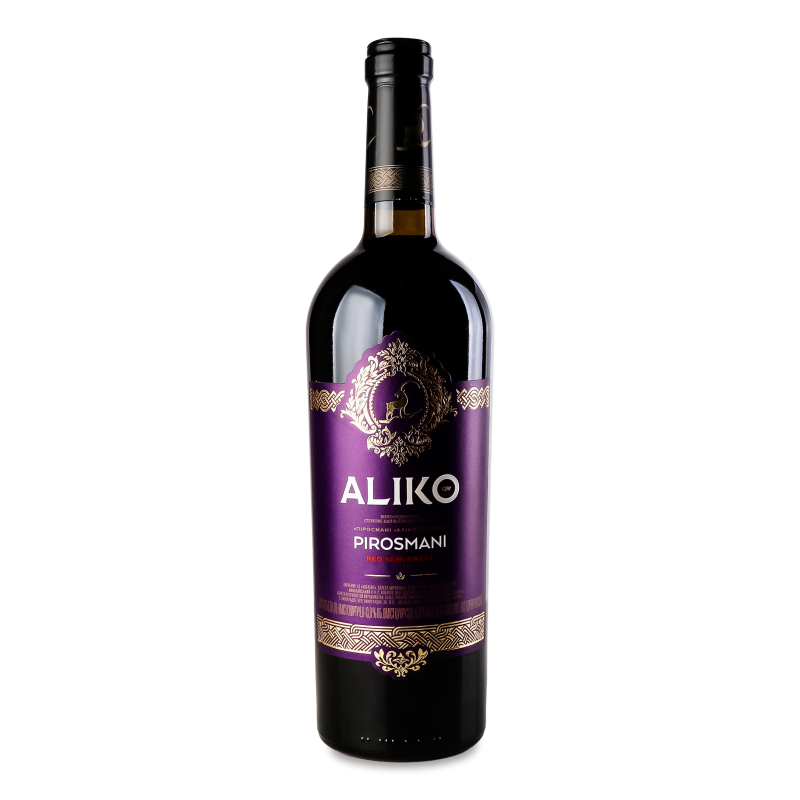 Вино Pirosmani червоне н/солодке 9-13% 0,75л Aliko C&W