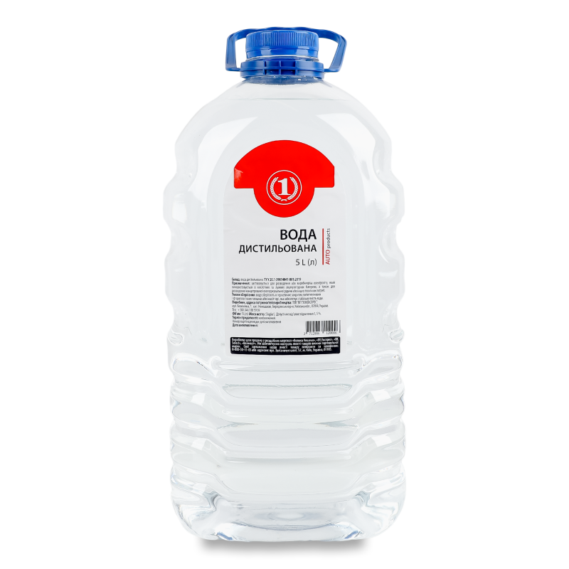Вода дистильована 5л ТМ “1”