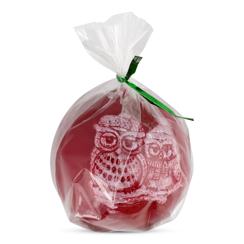 Свічка декоративна Сови куля 80*80мм Пако ІФ