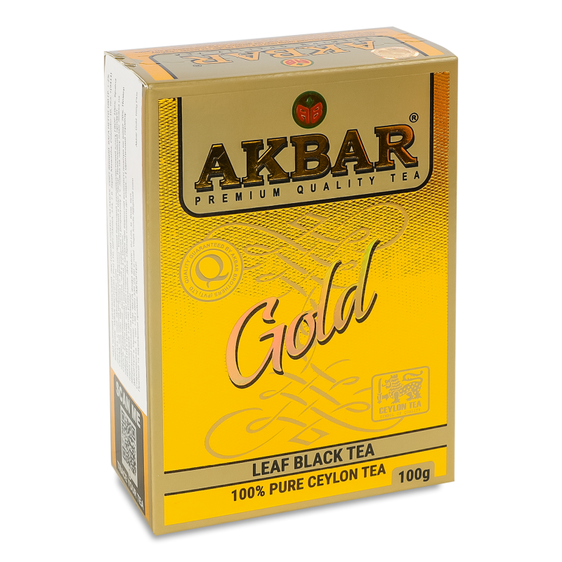 Чай Gold чорний 100г Akbar