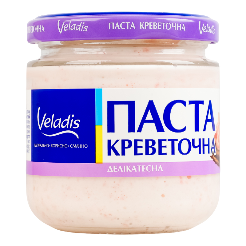 Паста креветочная деликатесная Veladis с/б 150г Veladis