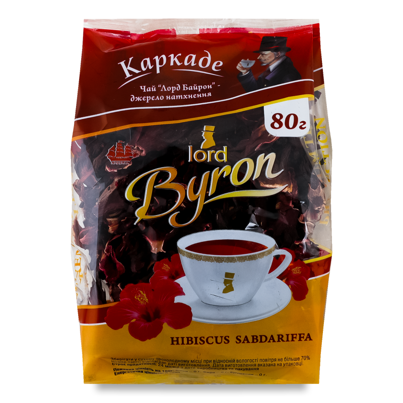 Чай Каркаде 80г п/е Лорд Байрон