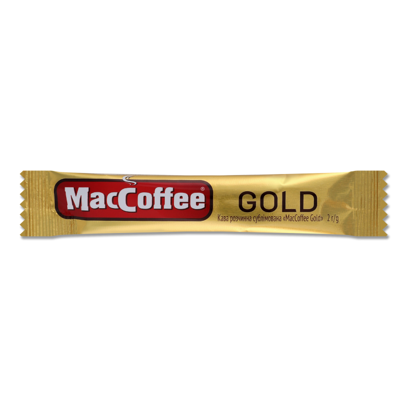 Кава Gold розчинна сублімована 2г стік MacCoffee