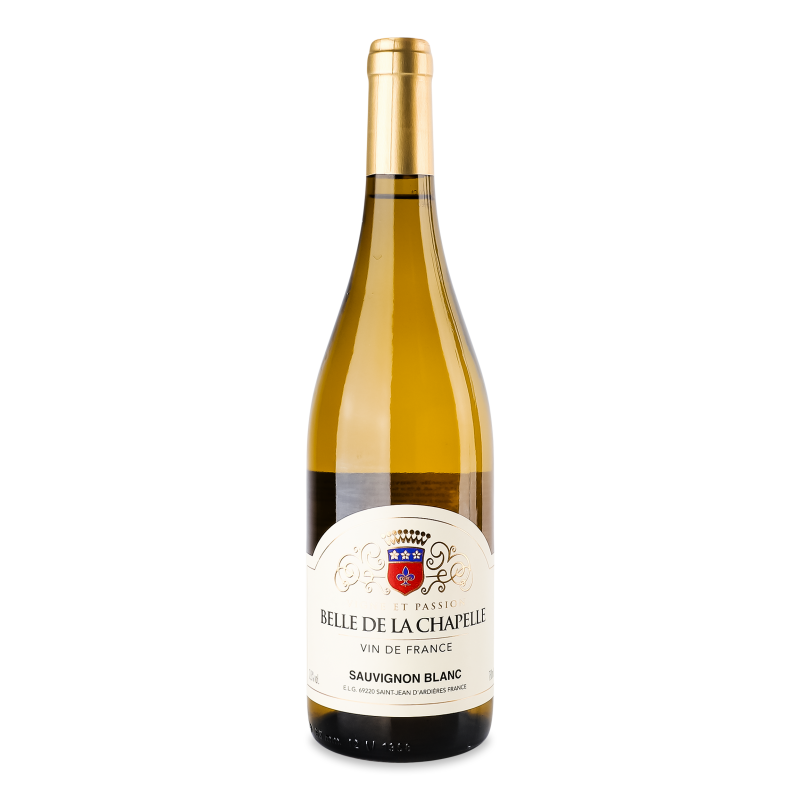 Вино Sauvignon Blanc біле сухе 12,5% 0,75л Belle de la Chapelle