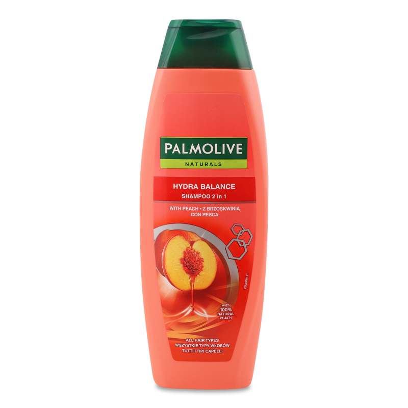Шампунь 2в1 Naturals Hydra Balance з персиком 350мл Palmolive