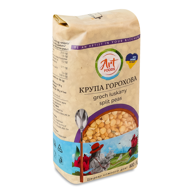 Крупа горохова 800г Арт Фудз