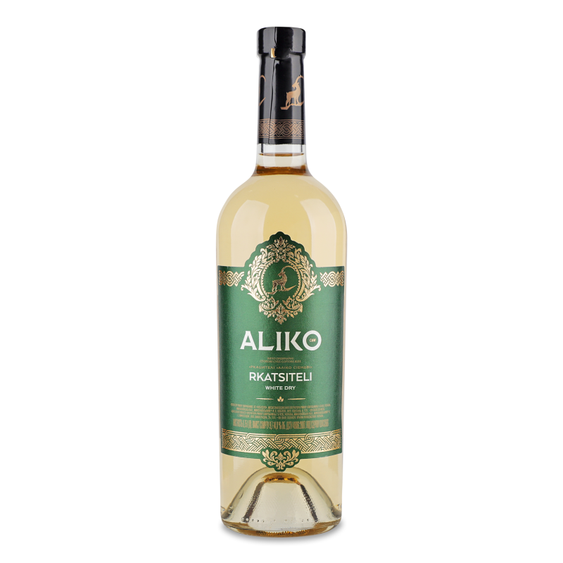 Вино Rkatsiteli біле сухе 9,7-14% 0,75л Aliko C&W