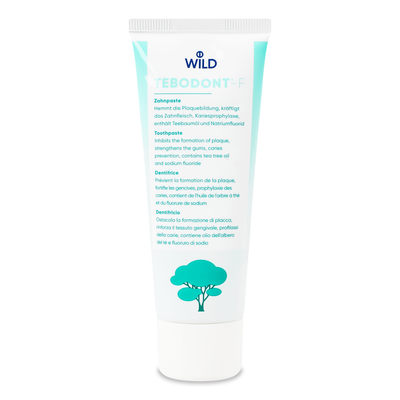 Паста зубна з олією чайного дерева та фторидом 75мл Tebodont-F