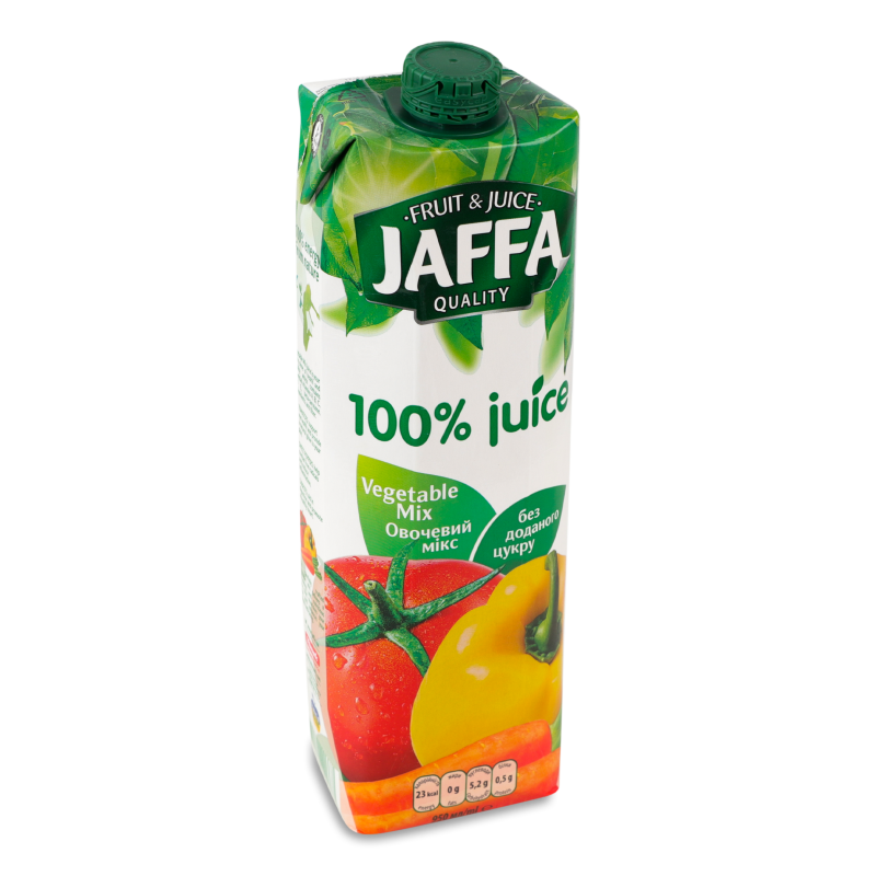 Сік овочевий з м”якоттю 950мл т/п Jaffa
