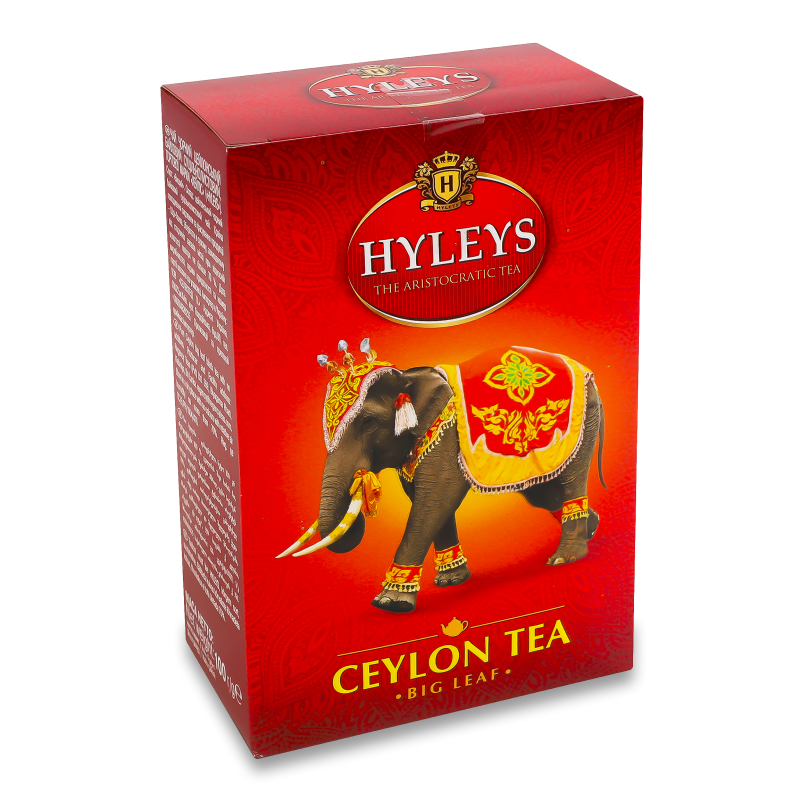 Чай чорний крупнолистовий 100г Hyleys
