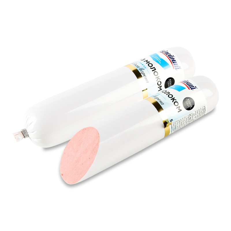 Ковбаса Ретро з молоком варена в/г п/а 500г Ювілейний МК