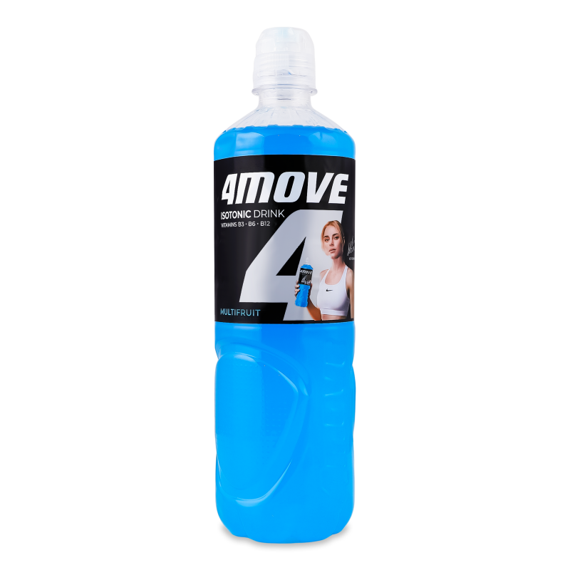 Напій безалкогольний Sports Multifruit негазований ізотонічний 750мл пет 4move