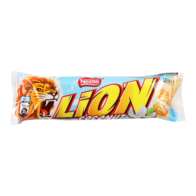 Батончик с кокосовой стружкой Coconut Lion м/у 40г Lion(8445290001610 ...