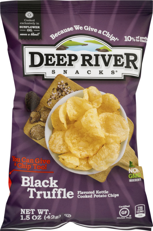Deep River Snacks Potato Chips Black Truffle Deep River Snacks