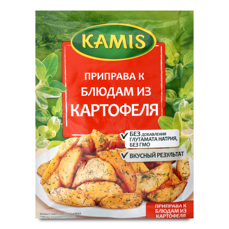 Приправа до страв з картоплі 25г Каміс