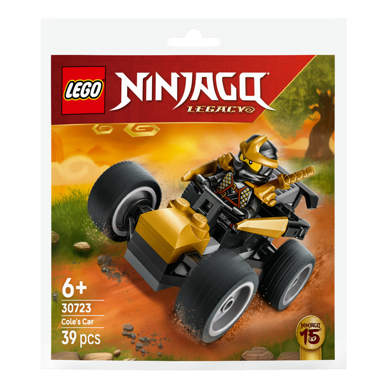 Конструктор для детей от 6лет №30723 Cole's car Ninjago Lego 39эл