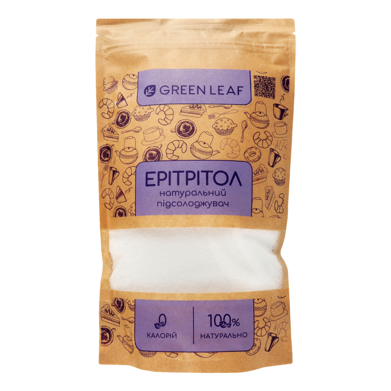 Підсолоджувач натуральний Ерітритол Green Leaf д/п