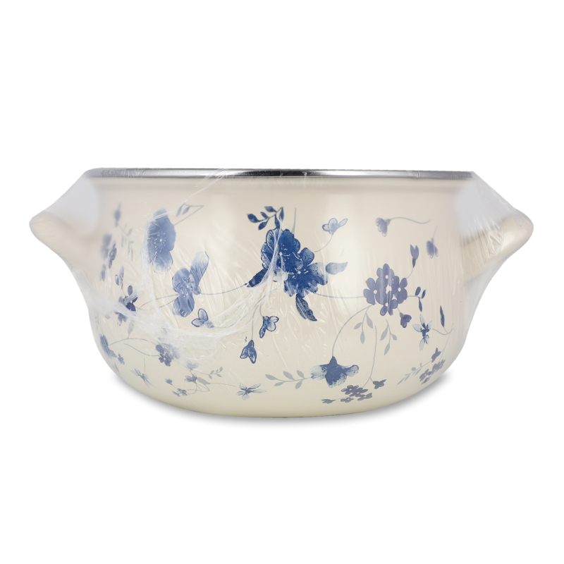 Каструля Квіти 4л емальована Афіон