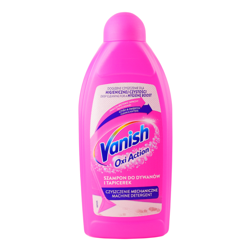 Шампунь для моющих пылесосов Oxi Action Vanish 500мл Vanish