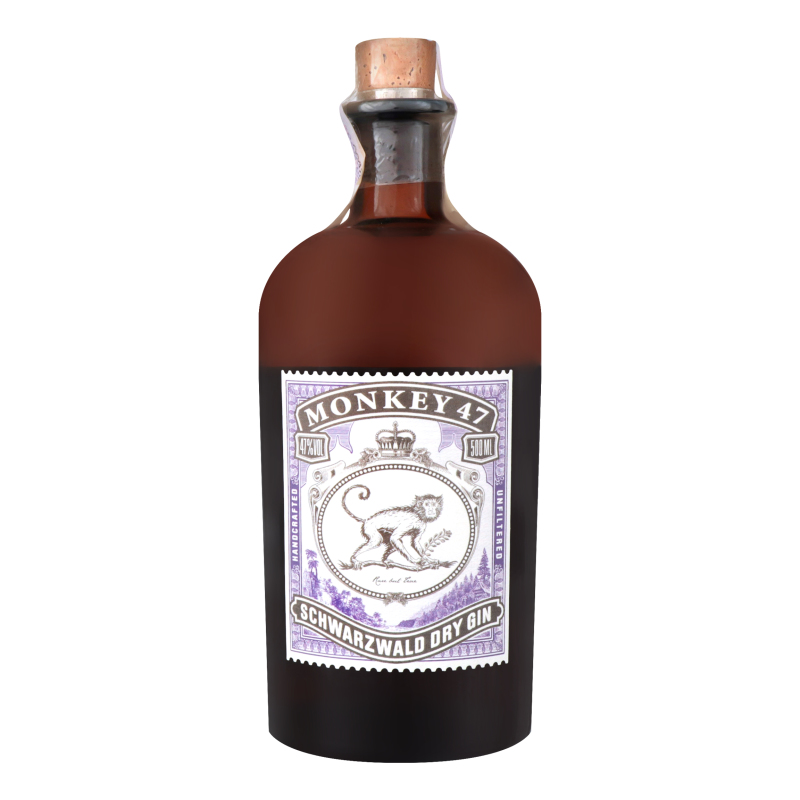 Джин 0.5л 47% Schwarzwald Dry Monkey 47 бут Monkey 47(42213277): купить ...