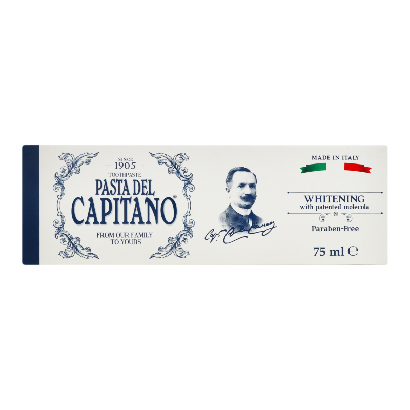 Паста зубная 1905 Whitening Pasta del Capitano 75мл Pasta del Capitano ...