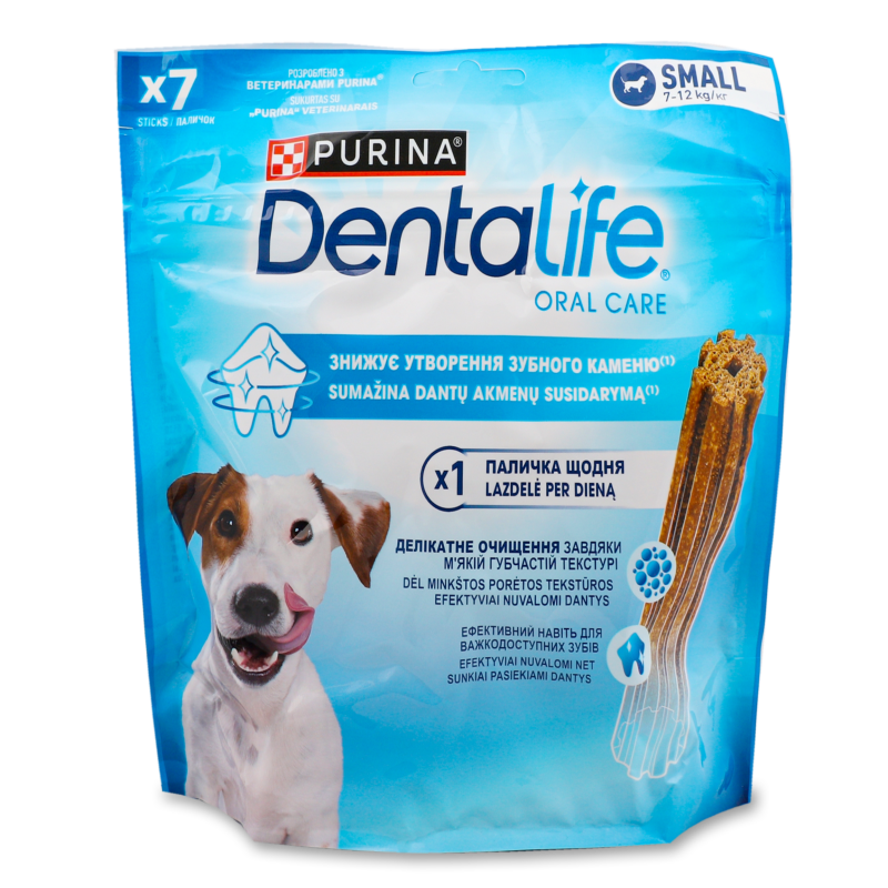 Ласощі д/собак малих порід Денталайф Догляд за ротовою порожниною 115г Пуріна
