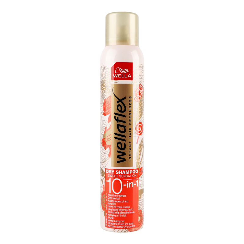 Шампунь сухой для волос 10в1 Sweet Sensation Wellaflex Wella 180мл ...