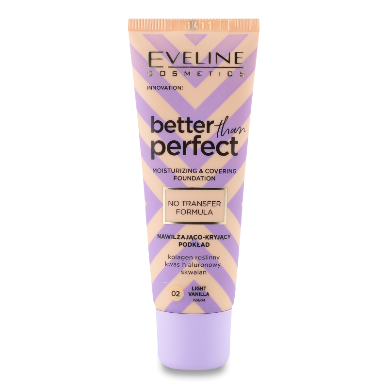 Основа тональна Better Than Perfect Light Vanilla 02 30мл Eveline