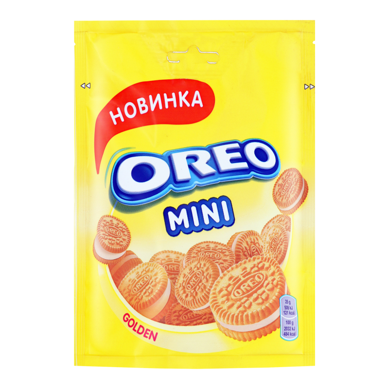 Печиво з начинкою з ванільним смаком Mini Golden Oreo д/п