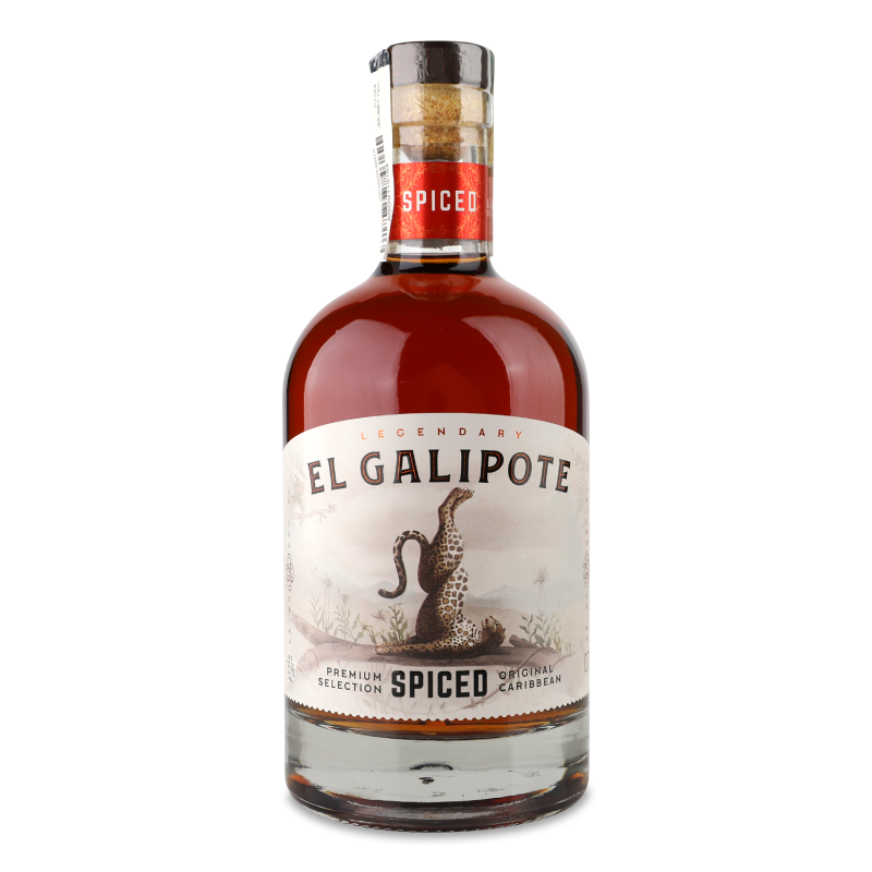 Напій на основі рому Spiced 35% 0,7л El Galipote