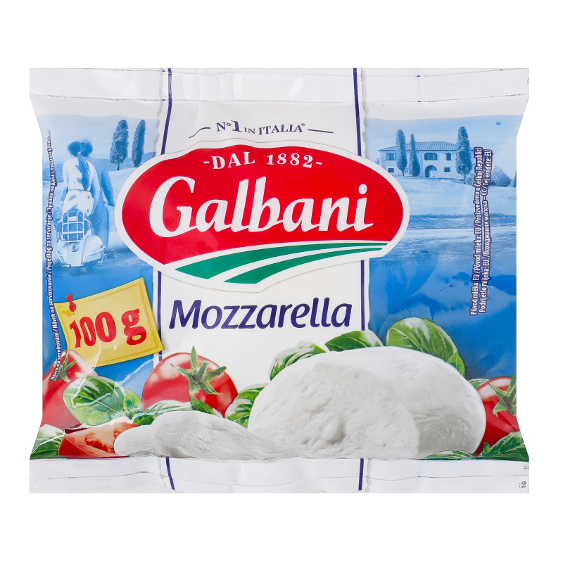 Сир 42% свіжий Моцарела Galbani м/у
