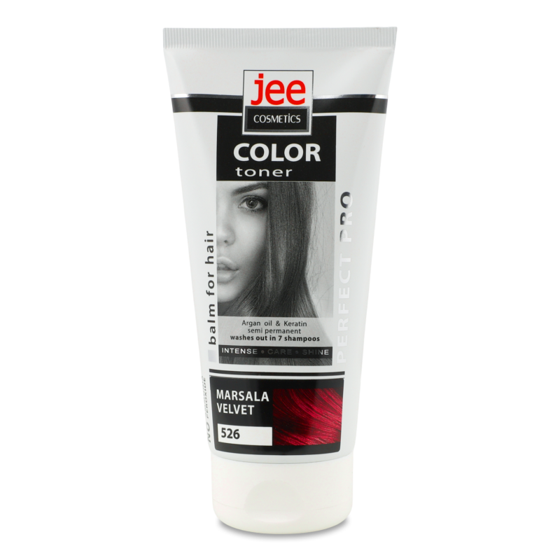 Бальзам тонуючий 526 оксамитовий марсала 150мл Jee Cosmetics
