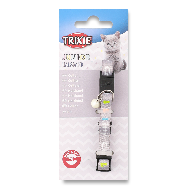 Нашийник д/кошенят Kitty нейлон з дзвіночком Trixie