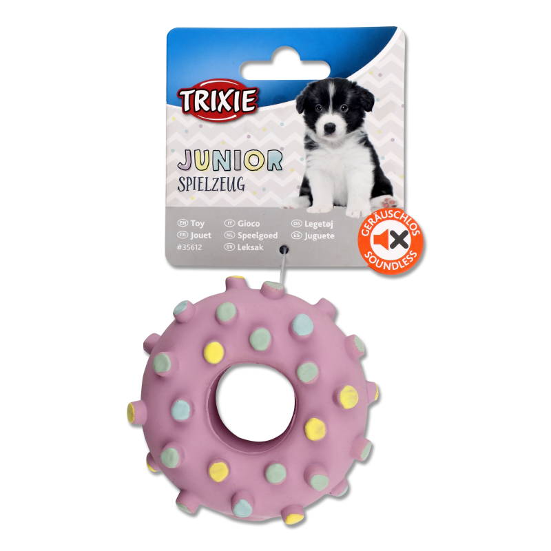Іграшка д/цуценят Кільце латекс 8см Тріксі