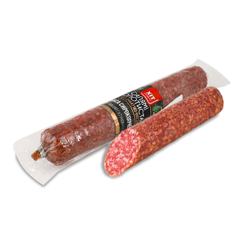 Ковбаса Салямі Золотиста с/к в/г вагова в/у Хіт Продукт