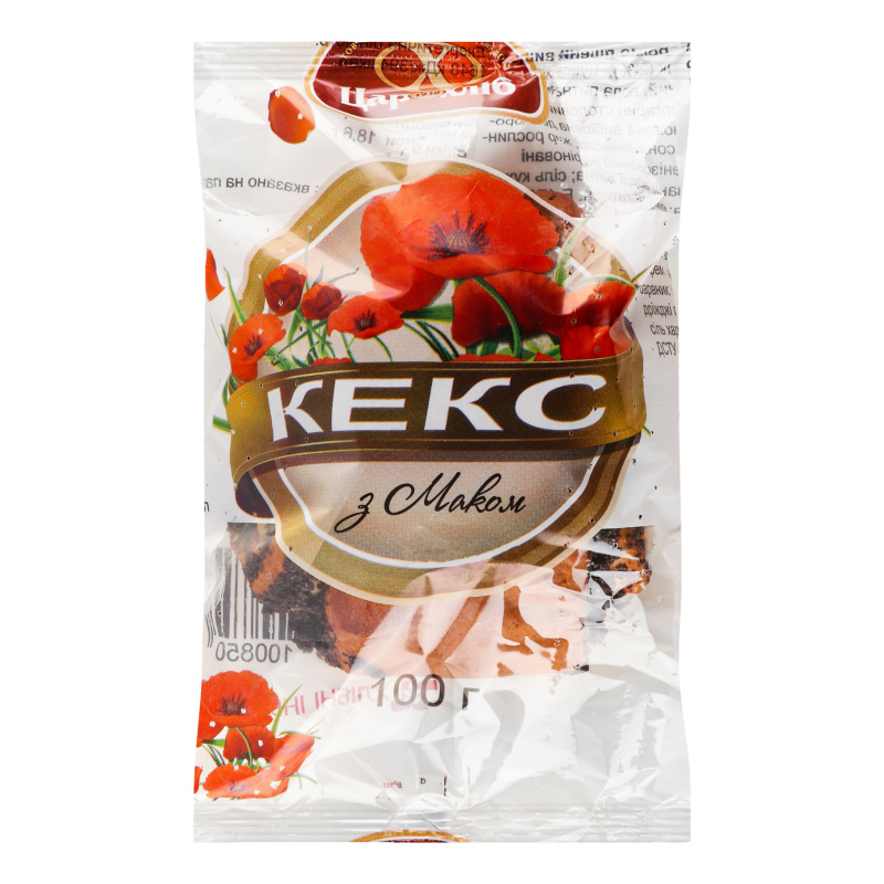 Кекс з маком Цар хліб м/у