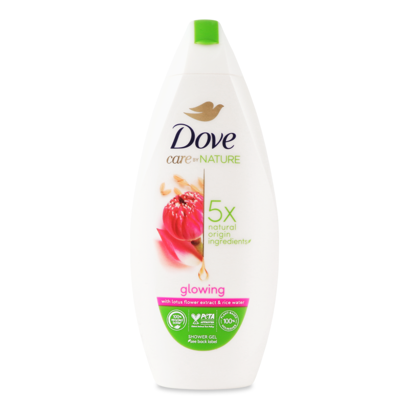 Крем-гель д/душу Сяяння шкіри 225мл Дав