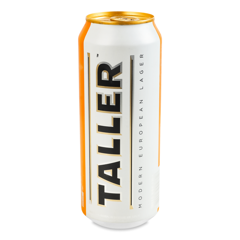 Пиво світле 5% 0,5л ж/б Taller
