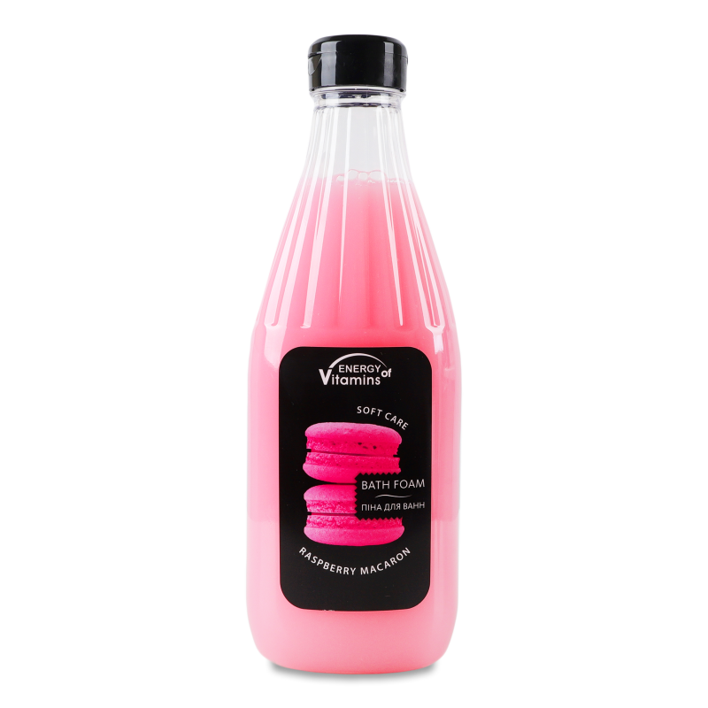 Піна д/ванн Raspberry macaron 800мл Energy of Vitamins